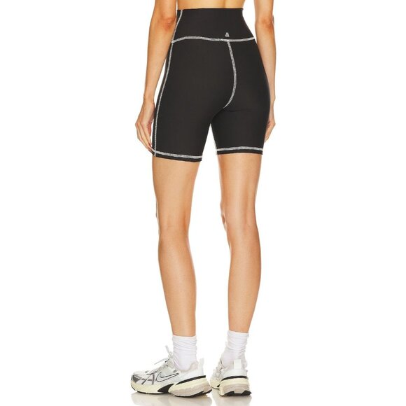 WeWoreWhat Corset Biker Short in Black - Picture 3 of 5